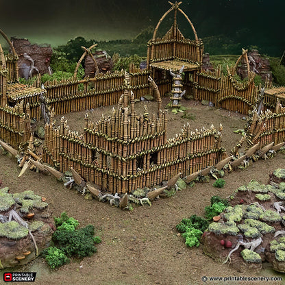 Ruined Bamboo Barricade