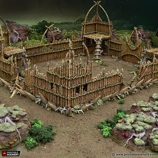 Ruined Bamboo Barricade