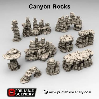 Canyon Rocks