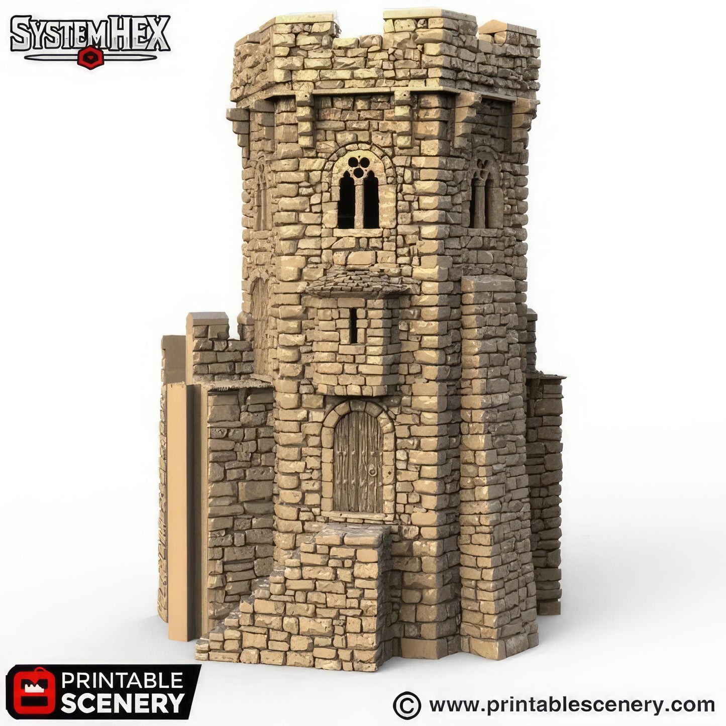 HEX Castle Keep Tower