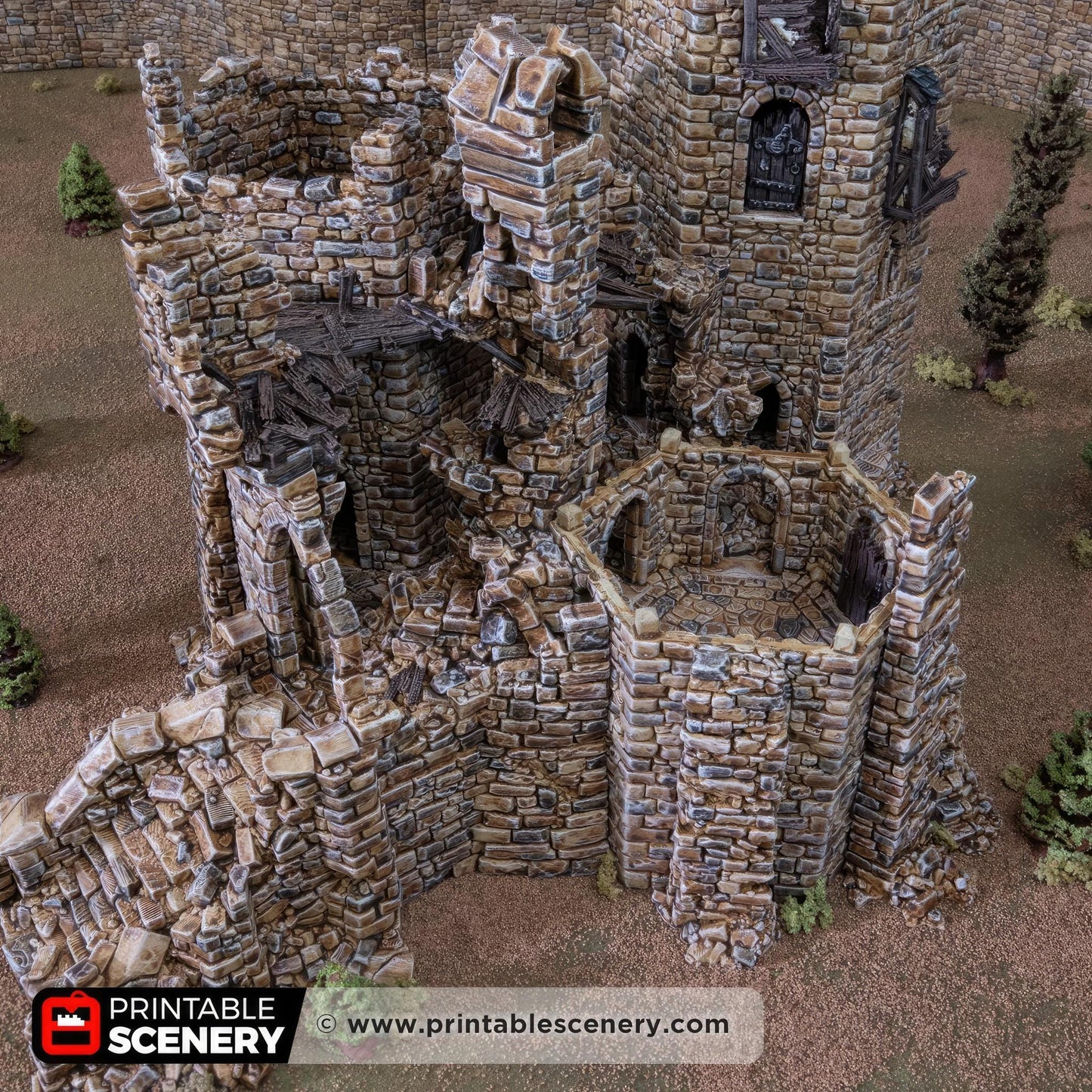 Ruined HEX Castle King's Keep