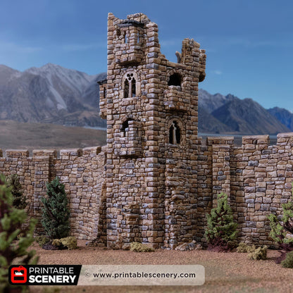 HEX Castle Ruined Keep Tower