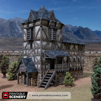 HEX Castle Wattle and Daub Living Quarters