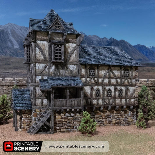 HEX Castle Wattle and Daub Living Quarters