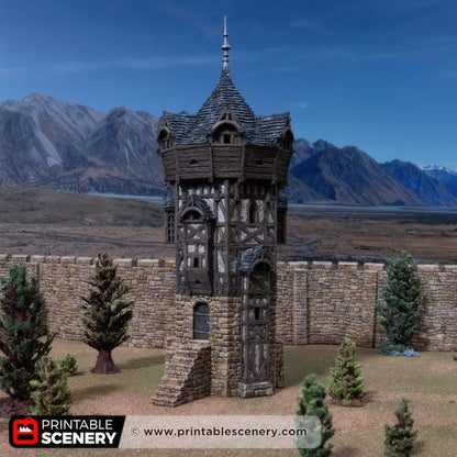 HEX Castle Wattle and Daub Tower