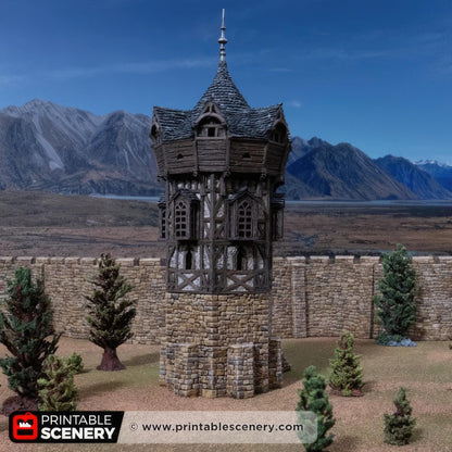 HEX Castle Wattle and Daub Tower