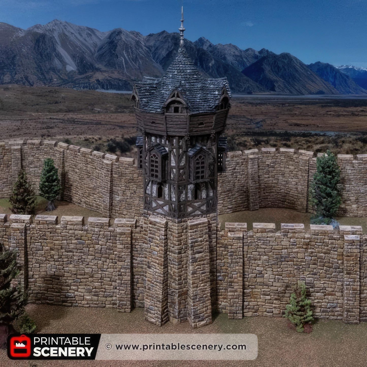 HEX Castle Wattle and Daub Tower