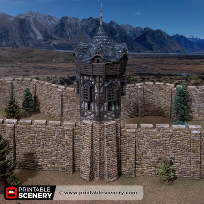 HEX Castle Wattle and Daub Tower