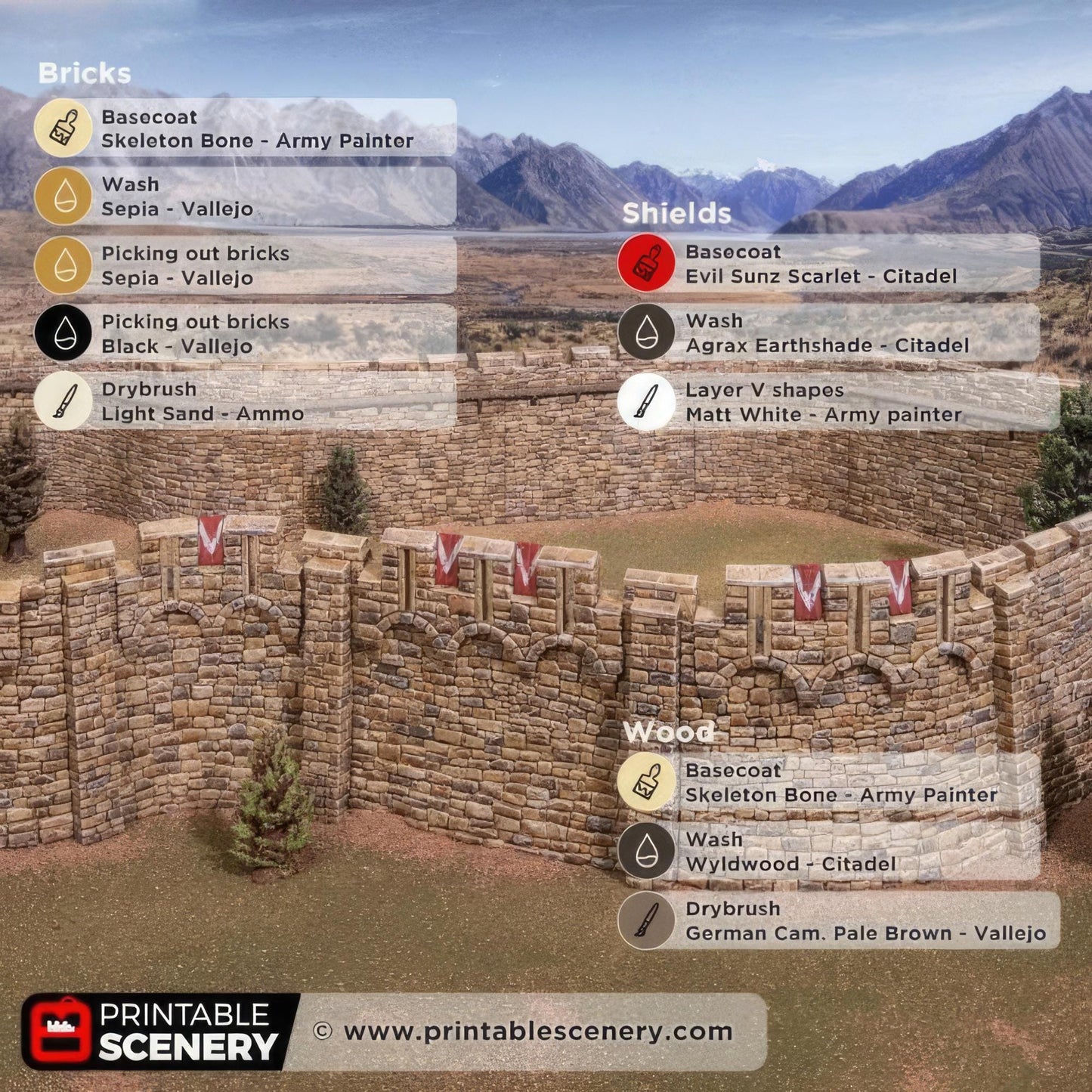 Bowman Battlements HEX