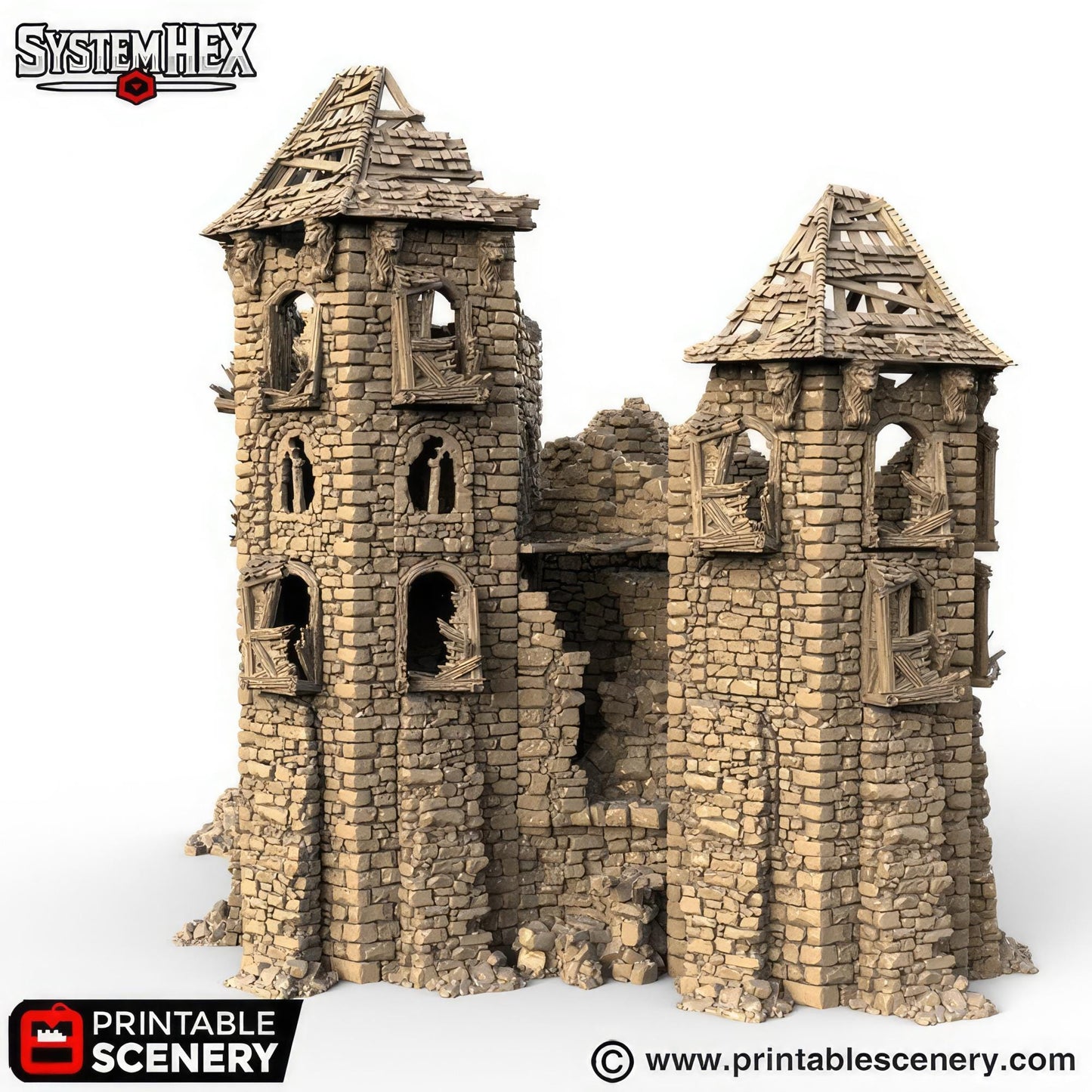 Ruined HEX Castle King's Keep