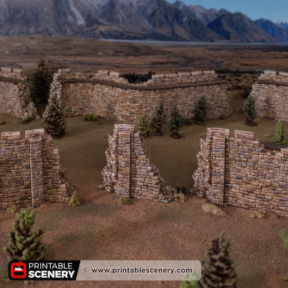 Ruined HEX Castle Walls