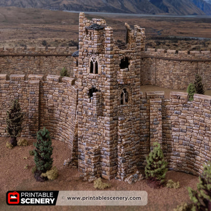 HEX Castle Ruined Keep Tower