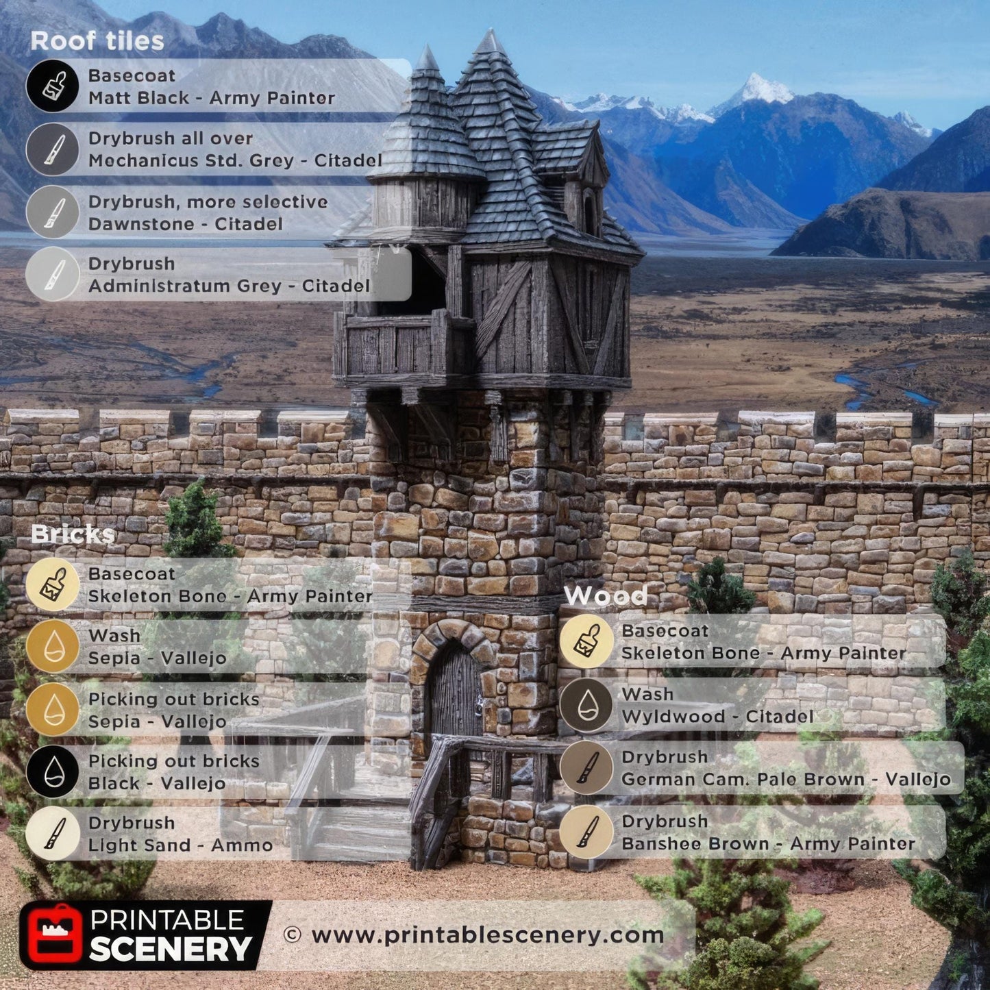 HEX Castle Millbury Tower