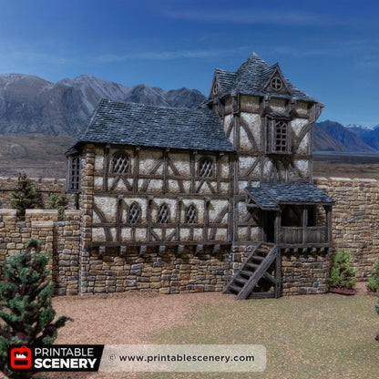 HEX Castle Wattle and Daub Living Quarters