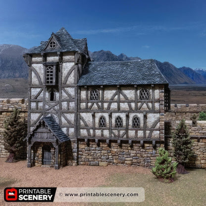 HEX Castle Wattle and Daub Living Quarters