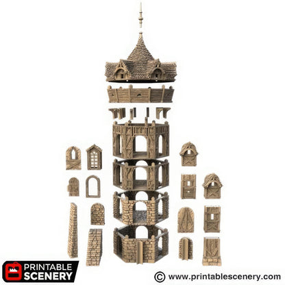 HEX Castle Wattle and Daub Tower